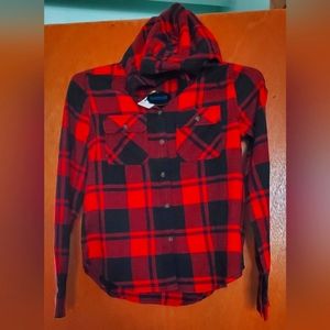 Urban Kids Hooded Shirt, 100%Cotton, New, Youth Size 14-16